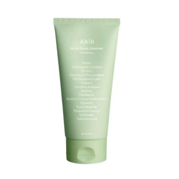 Abib- Acne foam cleanser Heartleaf