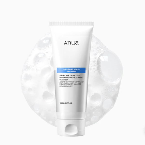 ANUA- 8 Hyaluronic Acid Hydrating Gentle Foaming Cleanser